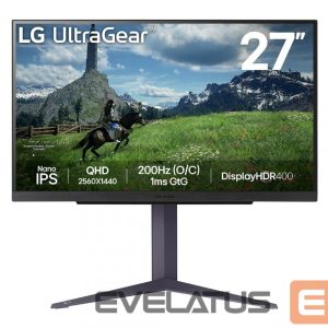 Monitors LG  LG 27GS85Q-B.AEU 27inch QHD OLED 240Hz 