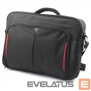 Laptop Bag Targus  Clamshell Laptop Bag CN418EU Black/Red, Shoulder strap, Briefcase 
