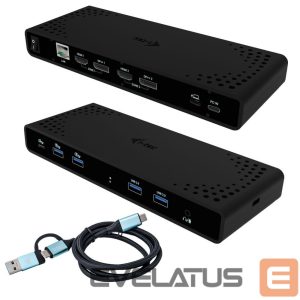 Computer accessories I-TEC  I-TEC Uni Dual 4K Disp Docking Station 