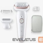 Epilator Braun  Epilator | SES9-030 Silk épil 9 | Operating time (max) 50 min | Number of power levels 2 | Wet & Dry | White/Rose 
