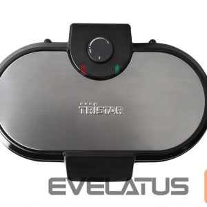 Toster Tristar  Waffle maker WF-2120 1200 W, Number of pastry 10, Heart shaped, Black 