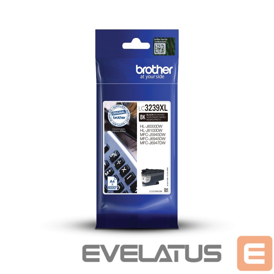 Printer accessories Brother High-yield Ink Cartridge | LC3239XLBK | Ink | Black