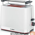 Toster Bosch  Compact Toaster | TAT3M121 MyMoment | Number of slots 2 | Housing material Plastic | White 