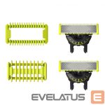 Accessories and filters Philips  | OneBlade 360 Replacement Blades, 2pcs and body kit | QP624/50 