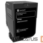 Printer accessories LEXMARK  Corporate 74C2HKE Laser Toner Cartridge, Black 