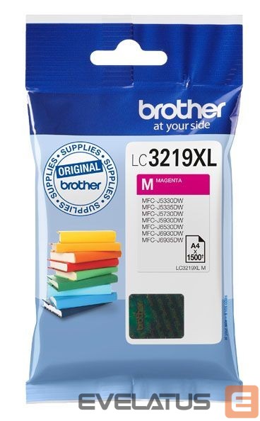 Printer accessories Brother Super High Yield Ink Cartridge LC3219XLBK Magenta
