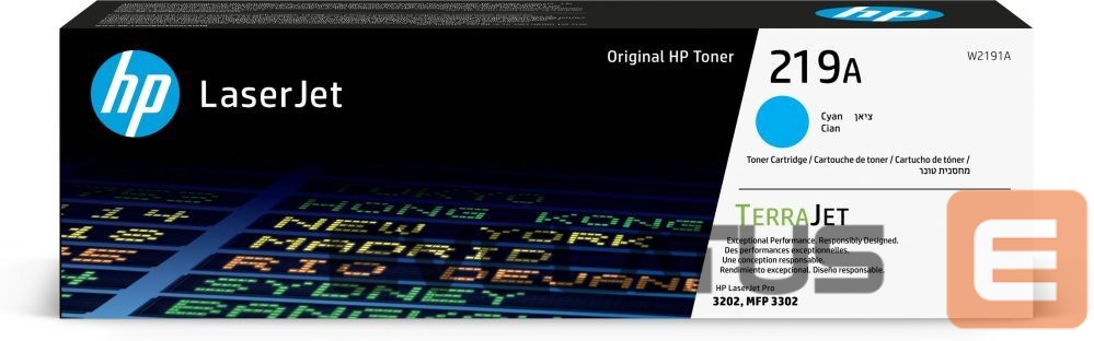 Office supplies HP HP 219A Cyan Org LJ Toner Cartridge
