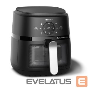 Table grill Philips  NA221/00 Airfryer, Capacity 4.2 L, Black/Silver 
