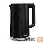 Teapot Tristar  Double Walled Kettle | WK-3407 | Electric | 2200 W | 1.7 L | Plastic | 360° rotational base | Black 