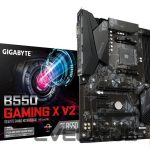 Motherboard for Intel processors Gigabyte  B550 GAMING X V2 Processor family AMD, Processor socket AM4, DDR4 DIMM, Memory slots 4, Chipset AMD B, ATX 
