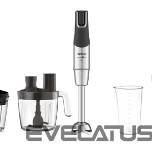 Mixers and blenders TEFAL  Blender Infinity Force Pro 5in1 HB95LD38 Hand Blender, 1200 W, Number of speeds Variable, Black/Stainless steel 