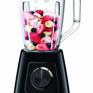 Mixers and blenders TEFAL  Blender BL420838 BlendForce Tabletop, 600 W, Jar material Plastic, Jar capacity 1.25 L, Ice crushing, Black 