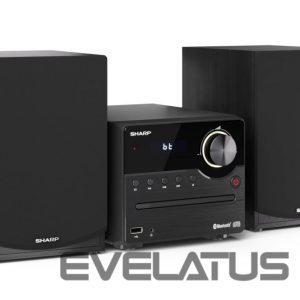 Interactive solution Sharp  XL-B512(BK) Hi-Fi Micro System, CD/FM/USB/Bluetooth v5.0, 45W, Black 
