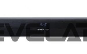 Interactive solution Sharp  HT-SB147 2.0 Powerful Soundbar for TV above 40" HDMI ARC/CEC, Aux-in, Optical, Bluetooth, 92cm, Gloss Black 