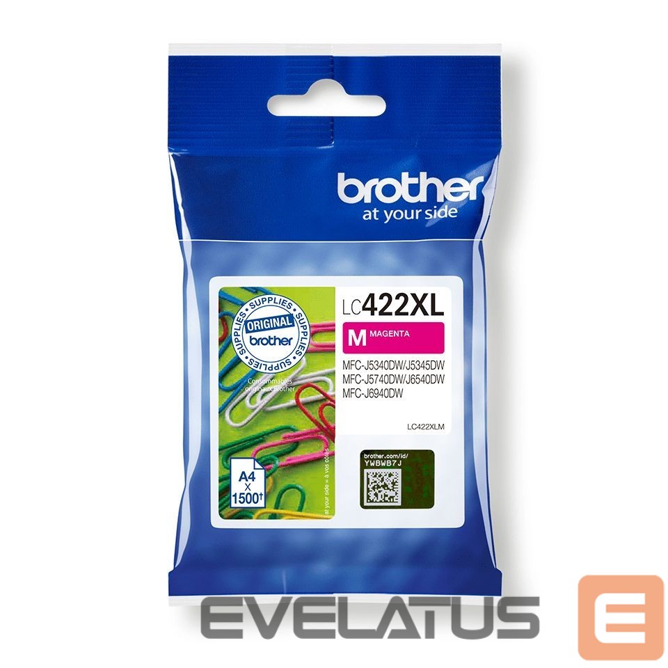 Printer accessories Brother LC422XLM Ink Cartridge, Magenta