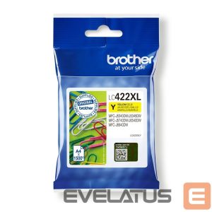 Printer accessories Brother  LC422XLY Ink Cartridge, Yellow 