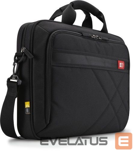 Laptop Bag Case Logic Casual Laptop Bag DLC117 Fits up to size 17 ", Black, Shoulder strap