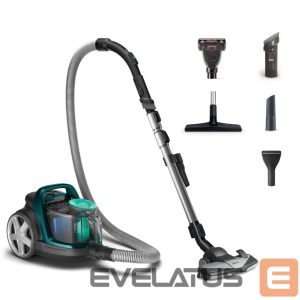 Vacuum cleaner Philips  Vacuum cleaner  PowerPro Active FC9556/09 Bagless, Power 750 W, Dust capacity 1.5 L, Blue 