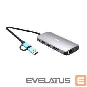 Computer accessories I-TEC  I-TEC USB-C Metal Nano Dock 3xDisplay+PD 