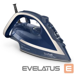 Iron TEFAL  Steam Iron FV6830E0 2800 W, Water tank capacity 270 ml, Continuous steam 50 g/min, Silver/Blue 