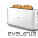 Toster Philips  Toaster HD2590/00 Daily Collection Power 870-1030 W, Number of slots 2, Housing material Plastic, White 
