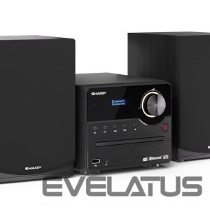 Interactive solution Sharp  XL-B517D(BK) Hi-Fi Micro System, CD/FM/USB/Bluetooth v5.0, Aux-in, 45W, Black 