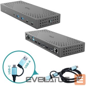 Computer accessories I-TEC  I-TEC USB3.0/USB-C/TB 3x4K Dock G2 PD100 