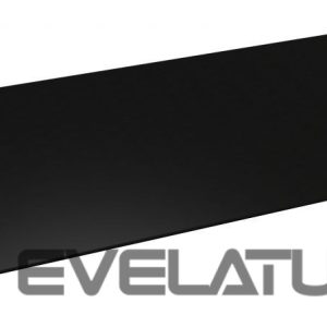 Computer mouse Genesis  Carbon 500 Maxi Logo Mouse pad, 450 x 900 x 2.5 mm, Black 