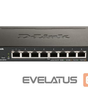 Server - Other Accessories D-link  8-Port Gigabit PoE Smart Managed Switch DGS-1100-08PV2 Web managed, Desktop 