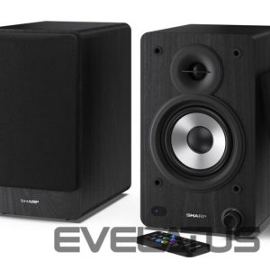 Speakers Sharp  CP-SS30 Bookshelf Speakers, Black 