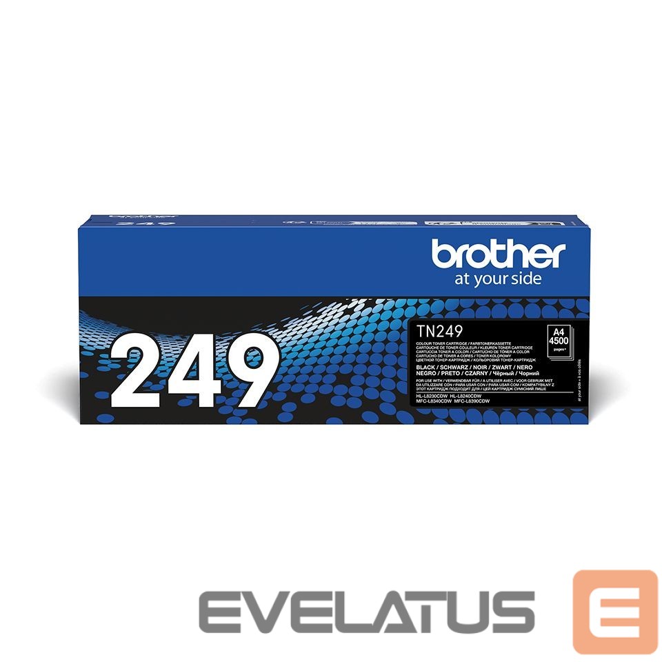 Printer accessories Brother TN249BK Toner Cartridge, Black