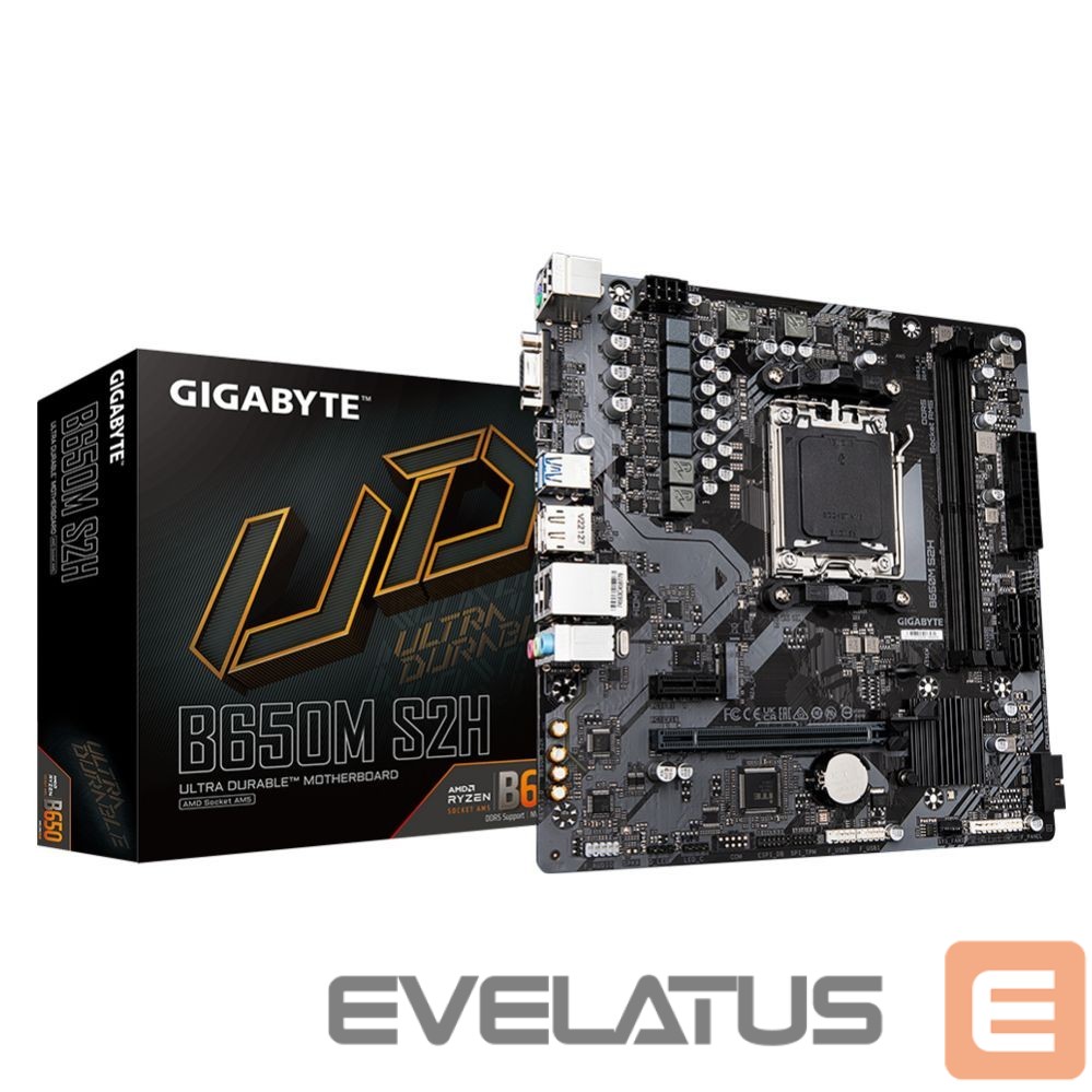 Motherboard for Intel processors Gigabyte B650M S2H 1.0 M/B