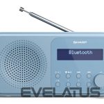 Speakers Sharp  DR-P420(BL) Tokyo Portable Digital Radio, FM/DAB/DAB+, Bluetooth 5.0, USB or Battery Powered, Blue 