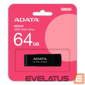 Flash drive ADATA  UC310 64GB USB Flash Drive, Black 