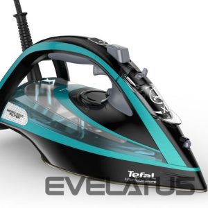 Iron TEFAL  | Ultimate Pure FV9844E0 | Steam Iron | 3200 W | Water tank capacity 350 ml | Continuous steam 60 g/min | Steam boost performance 250 g/min | Blue/Black 