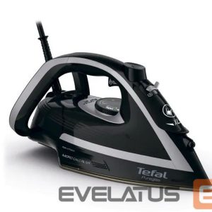 Iron TEFAL  FV8062 Puregliss Iron , Black/Grey | 