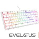 Computer keyboard Genesis  THOR 303 | Mechanical Gaming Keyboard | Wired | US | White | USB Type-A | Outemu Peach Silent 