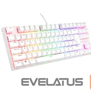Computer keyboard Genesis  THOR 303 | Mechanical Gaming Keyboard | Wired | US | White | USB Type-A | Outemu Peach Silent 