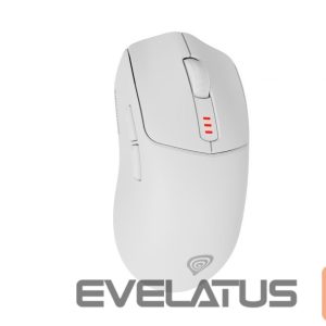 Computer mouse Genesis  Zircon 500 | Wireless/Wired | Gaming Mouse | 2.4 GHz, Bluetooth, USB | White 