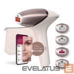 Epilator Philips  IPL Hair Removal Device with SenseIQ | BRI977/00 Lumea 9900 Series | Bulb lifetime (flashes) 450.000 | Number of power levels 5 | Rose 