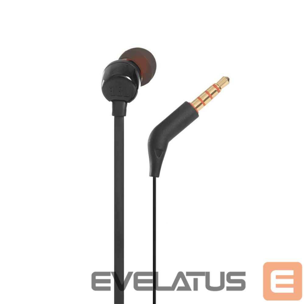 Wired headphones JBL JBL Tune 110 in-ear headphones with 3.5mm mini jack and remote control - black