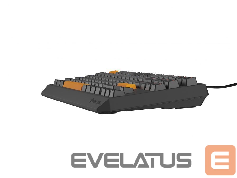Computer keyboard Genesis THOR 230 | Mechanical Gaming Keyboard | Wired | US | Anchor Gray Negative | USB Type-A | Outemu Red