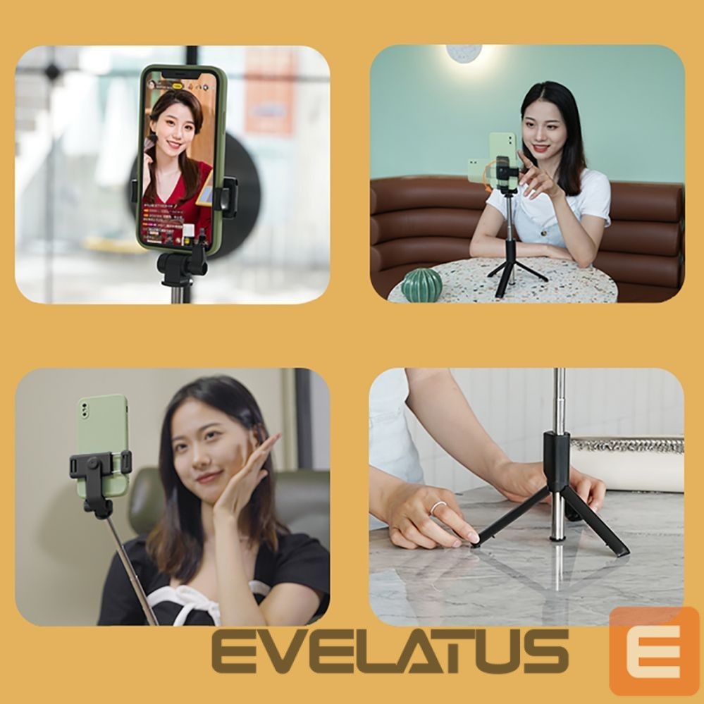 Camera accessory Hurtel Selfie stick WRY1S telescopic tripod 0.7m for phone - black