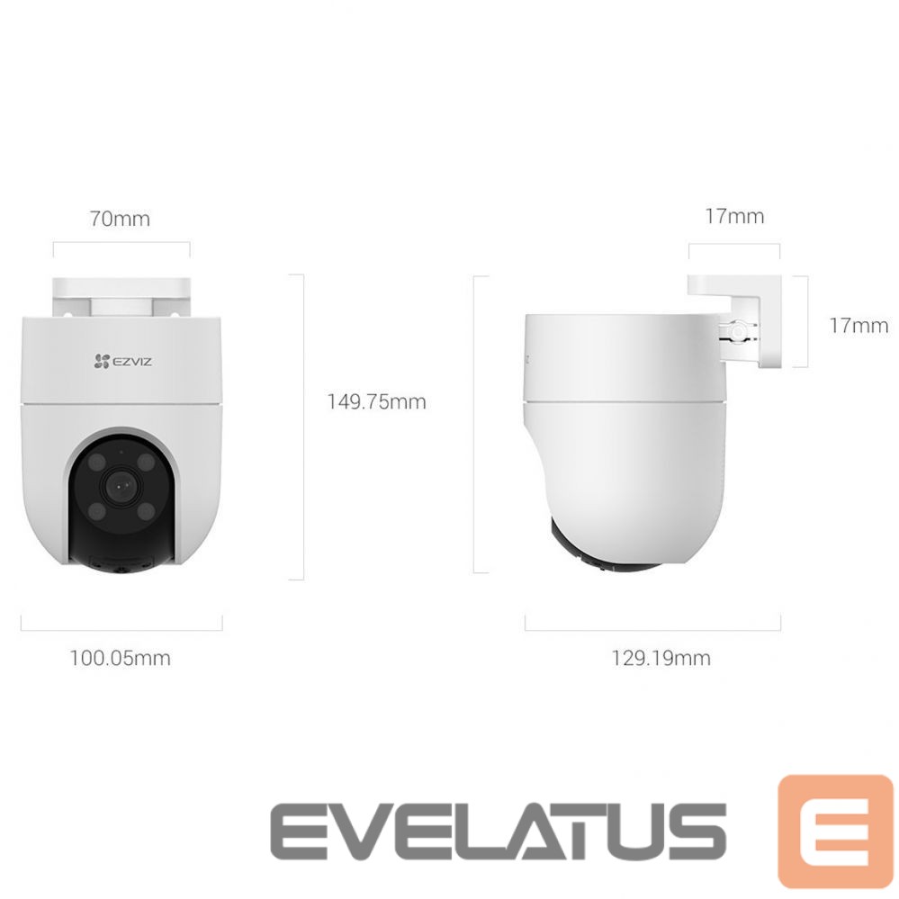 IP-kamera EZVIZ H8C CS-H8C Wi-Fi Outdoor Pan & Tilt Camera White