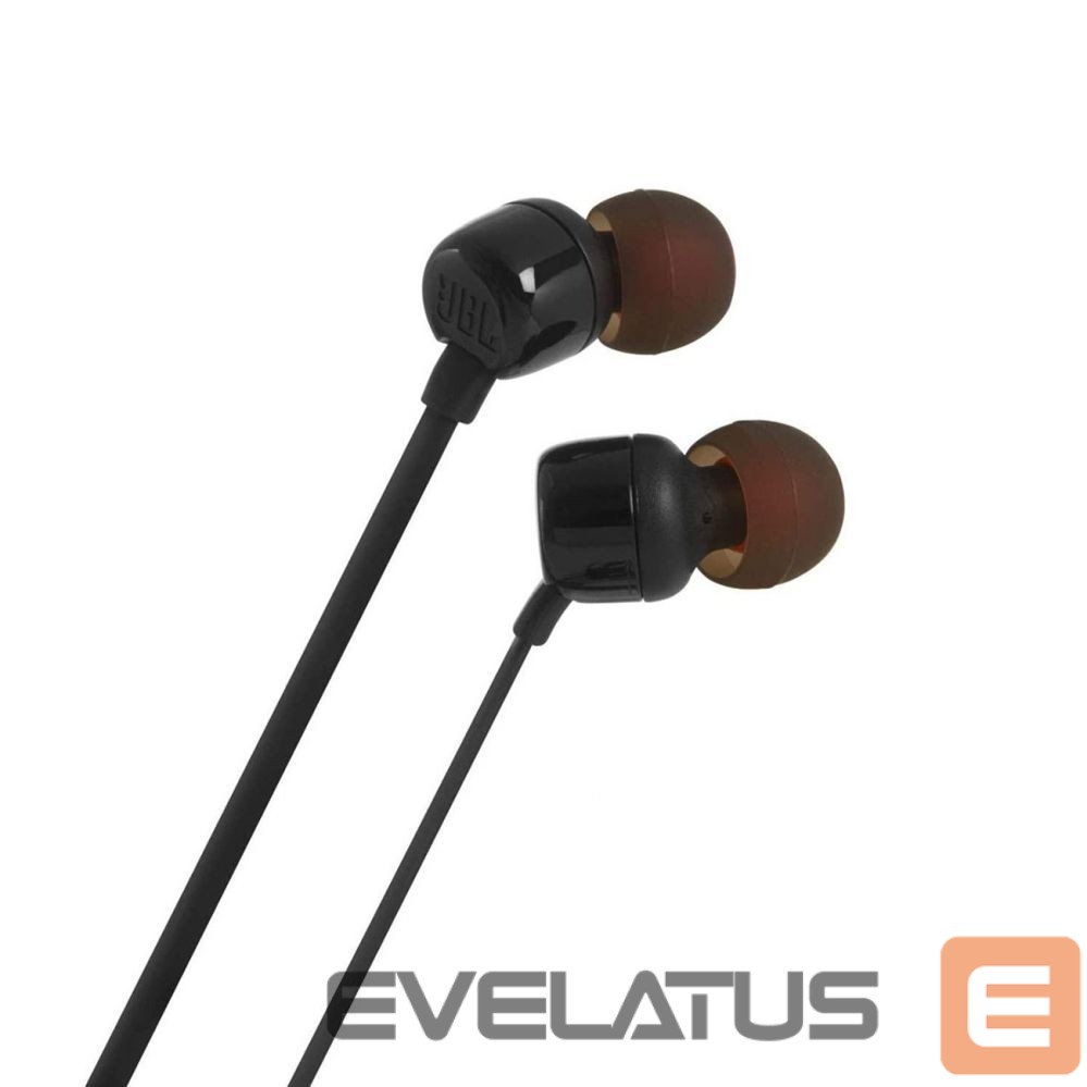 Wired headphones JBL JBL Tune 110 in-ear headphones with 3.5mm mini jack and remote control - black