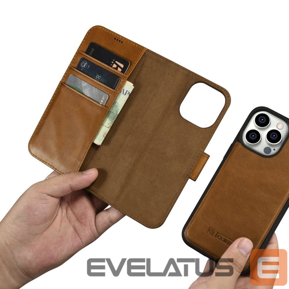 Back panel cover iCarer Brown