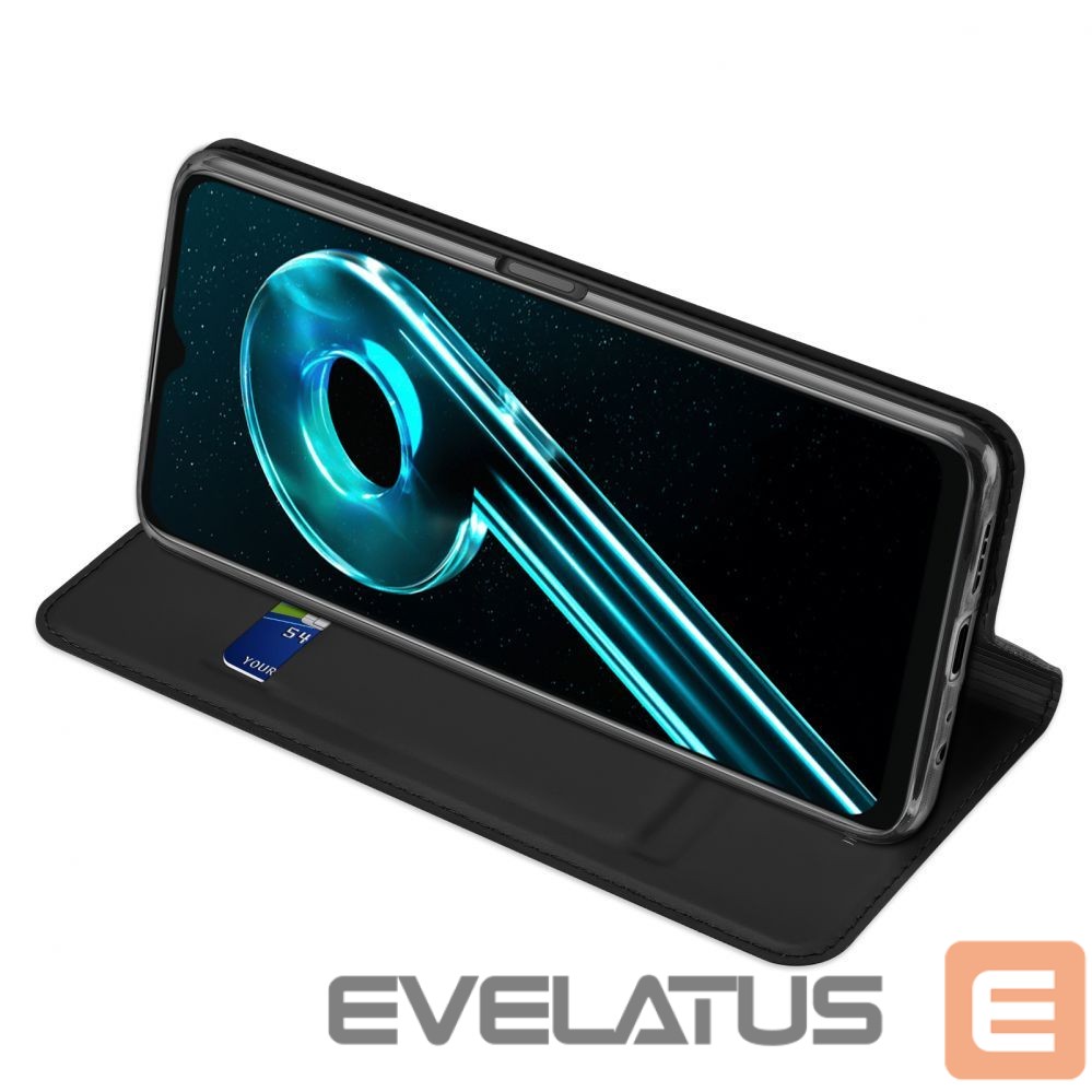 Back panel cover Dux Ducis Dux Ducis Skin Pro Case For Realme 10 5G / Realme 9i 5G Cover Flip Card Wallet Stand Black