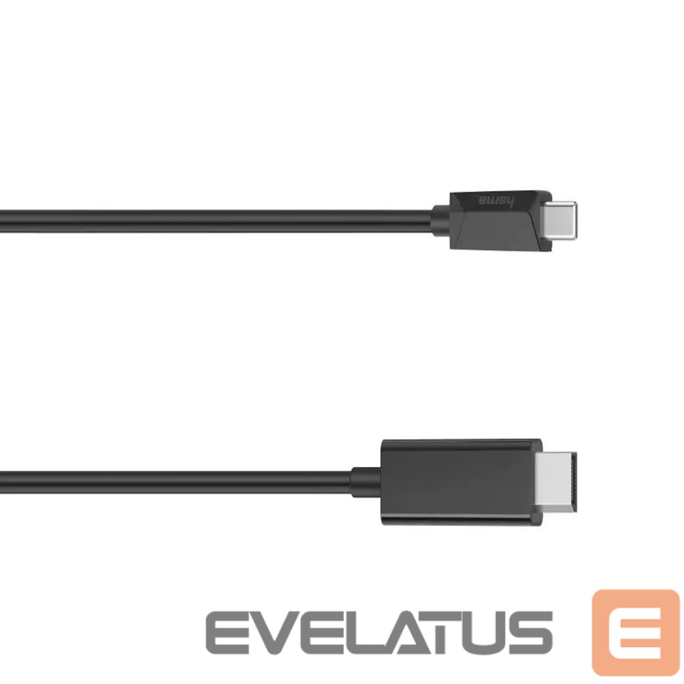 Audio cable Hama Video Cable, USB-C Plug - DisplayPort Plug, Ultra-HD 4K, 1.50 m