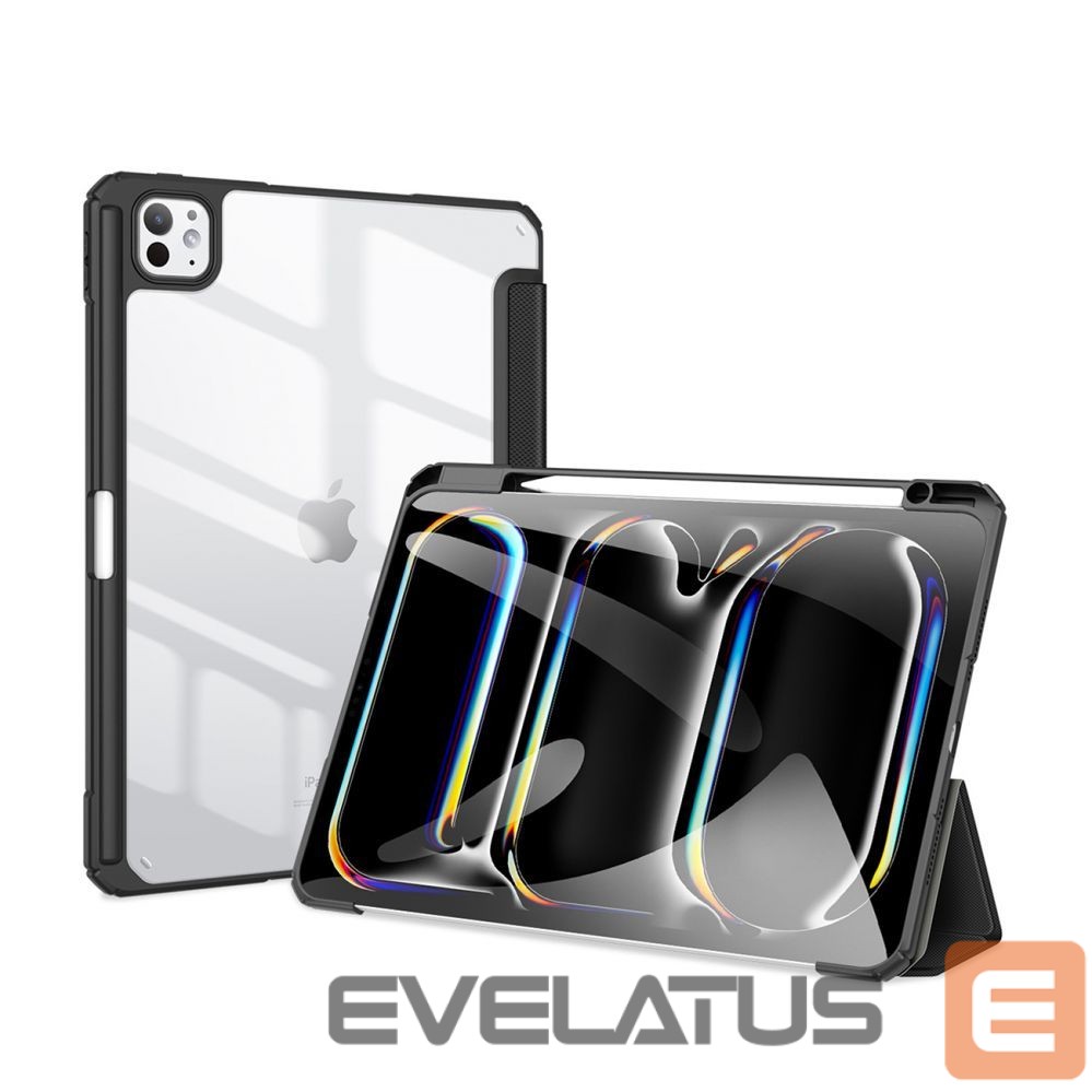 Back panel cover Dux Ducis Dux Ducis Toby case with flap and stand for iPad Pro 11" 2024 - black