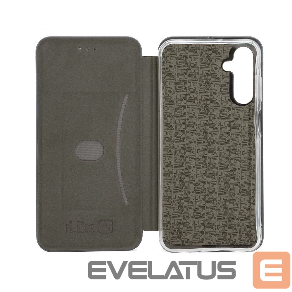 Book case iLike Samsung Galaxy A55 Book Case Black